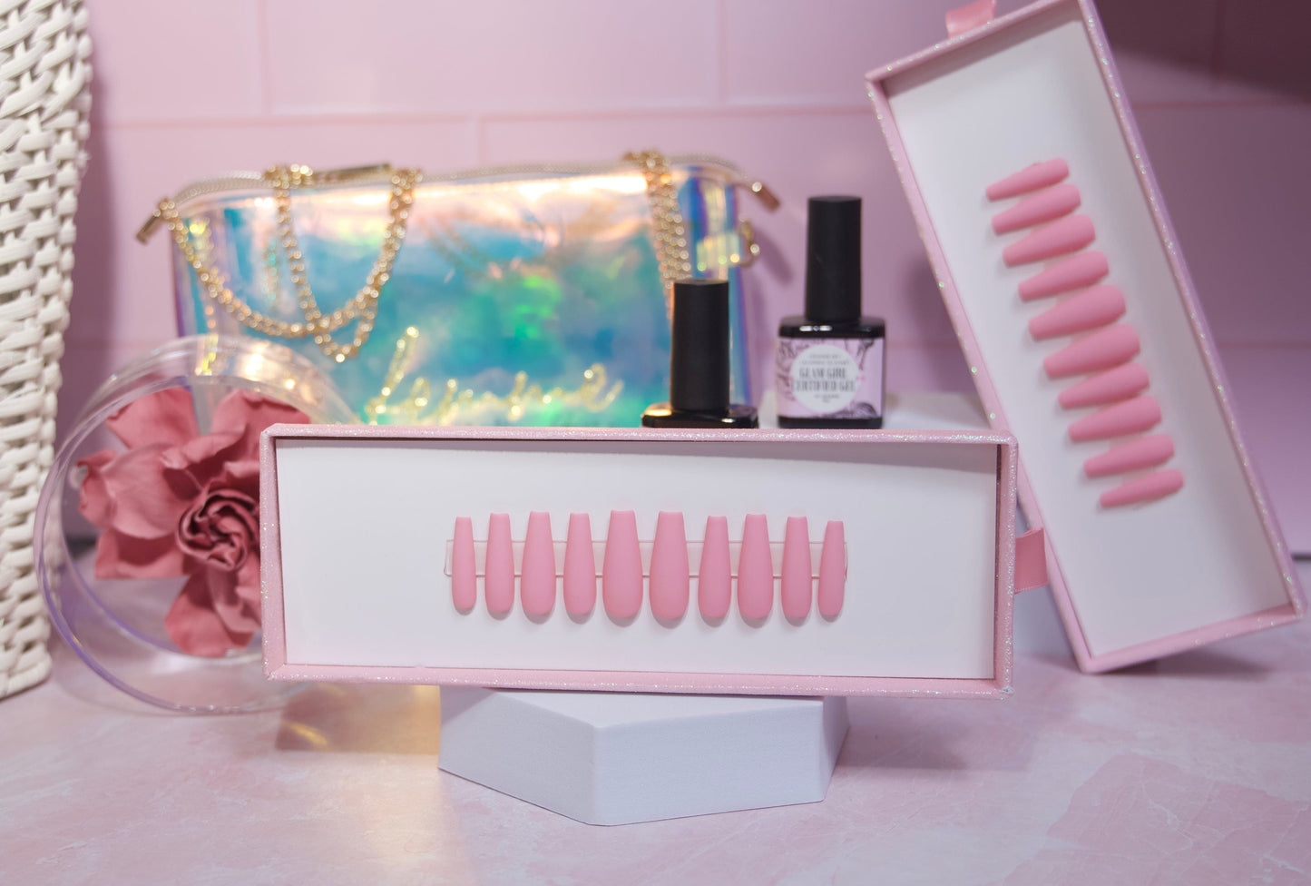 PINK LEMONADE NAILS + KIT