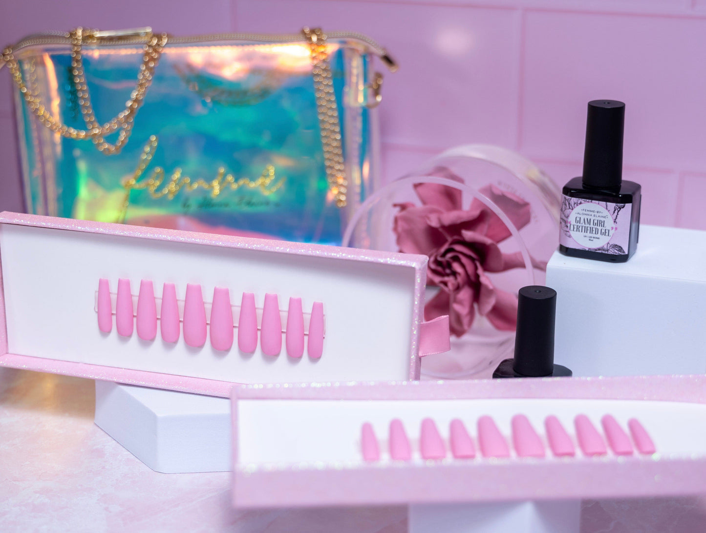 PINK LEMONADE NAILS + KIT