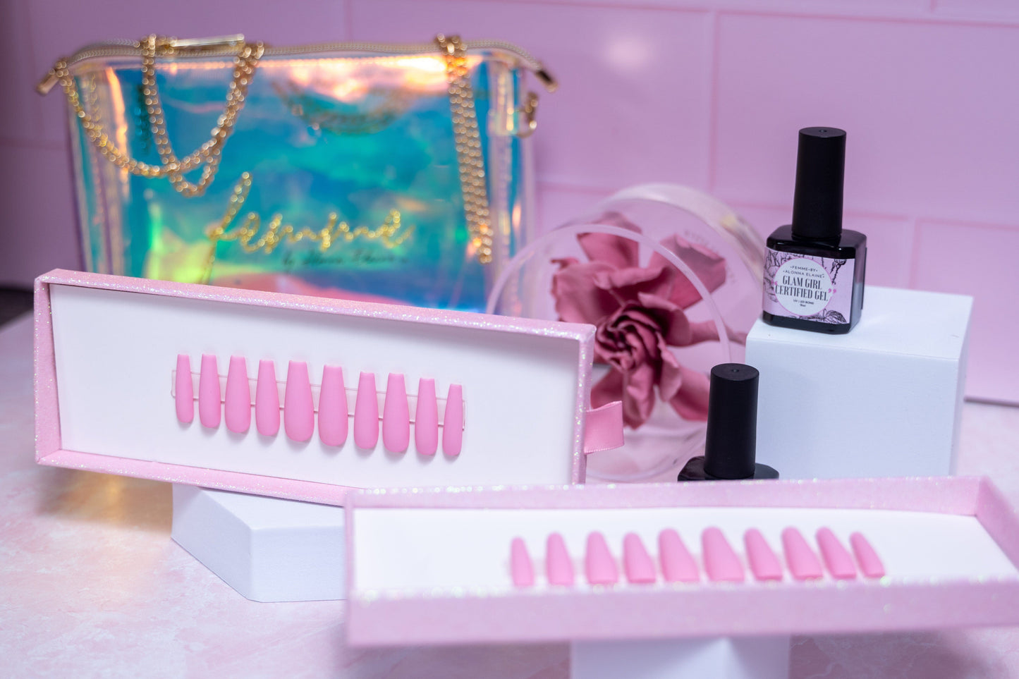 PINK LEMONADE NAILS + KIT