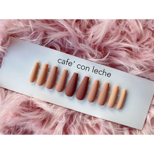 CAFE' CON LECHE - LUXE NAILS - FEMME by Alonna Elaine